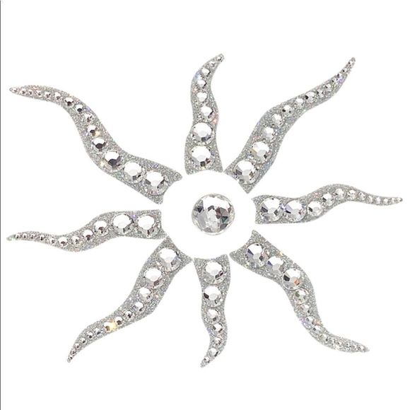 Swarovski MirCrystal Unique Body Jewelry, Waterproof, Sunray, Reusable Tattoo - Picture 3 of 6